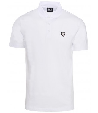 EMPORIO ARMANI EA7 markowa koszulka POLO WHITE