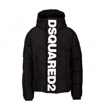 DSQUARED2 markowa męska kurtka z kapturem down jacket -40%%%