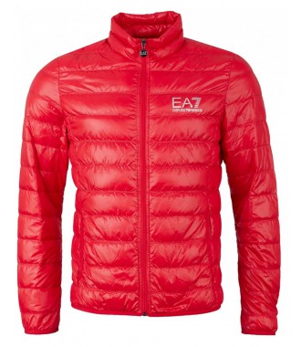 EMPORIO ARMANI EA7 włoska kurtka pikowna RACING RED