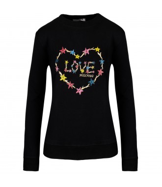 MOSCHINO markowa damska bluza Black -40%%%