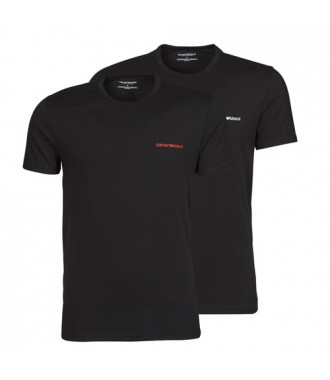 EMPORIO ARMANI 2-PACK zestaw koszulket-shirt&oacute;w Black
