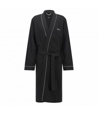 HUGO BOSS luksusowy męski szlafrok BLACK