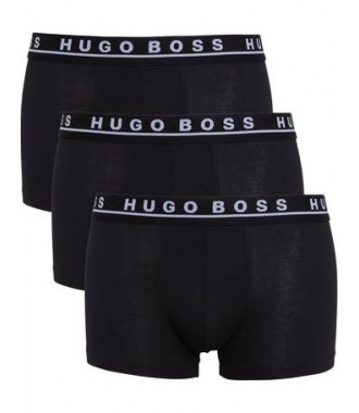 HUGO BOSS komplet bokserek 3 PAK BLACK