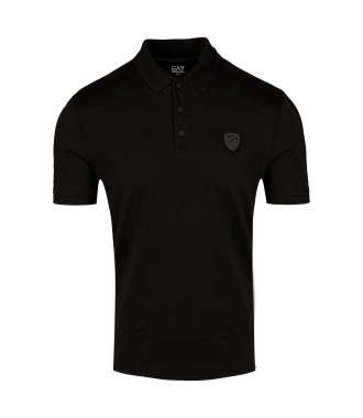 EMPORIO ARMANI EA7 markowa koszulka POLO BLACK