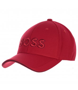HUGO BOSS męska czapka z daszkiem bejsbol&oacute;wka RED