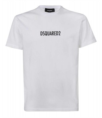 DSQUARED2 męski t-shirt ITALY WHITE
