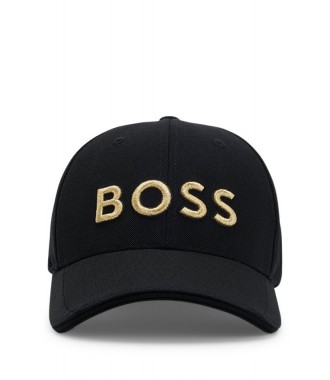 HUGO BOSS męska czapka z daszkiem bejsbol&oacute;wka GOLD
