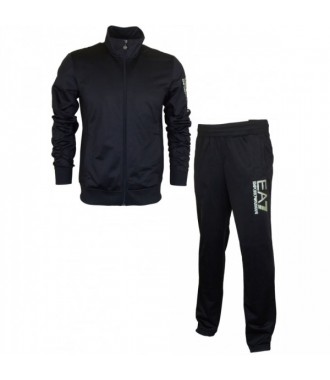 EMPORIO ARMANI EA7 męski dres BLACK SALE %%% S